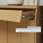 Cozinha Completa Modulada 2 Peças 4 Portas 2 Gavetas Com Roda