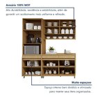Cozinha Completa Modulada 3 Peças 8 Portas 2 Gavetas 100% Mdf