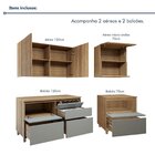 Cozinha Completa Modulada 4 Peças 6 Portas 4 Gavetas Norten V