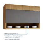 Cozinha Completa Modulada 4 Peças 7 Portas 3 Gavetas 100% Mdf