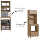 Cozinha Completa Modulada 4 Peças Com Torre Quente Para 2 For
