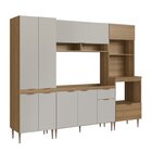 Cozinha Completa Modulada 4 Peças Com Torre Quente Para 2 For