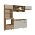 Cozinha Completa Modulada 4 Peças Com Torre Quente Para 2 For