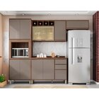 Cozinha Completa Modulada 4 Peças Nicho Microondas Armário E