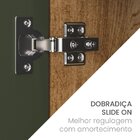 Cozinha Completa Modulada 5 Peças 14 Portas 1 Gaveta 1 Nicho