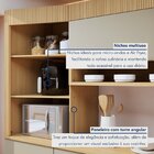 Cozinha Completa Modulada 5 Peças 8 Portas 4 Gavetas Torre An