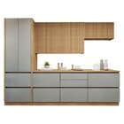 Cozinha Completa Modulada 5 Peças 8 Portas 6 Gavetas Com Roda