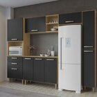Cozinha Completa Modulada 5 Peças 9 Portas 2 Gavetas Com Tamp