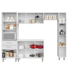 Cozinha Completa Modulada 5 Peças 9 Portas 2 Gavetas Com Tamp