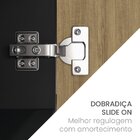 Cozinha Completa Modulada 5 Peças 9 Portas 5 Gavetas 1 Nicho