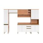 Cozinha Completa Modulada 5 Peças Com Balcão Multimóveis Cr20