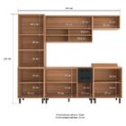 Cozinha Completa Modulada 5 Peças Com Gabinete Para Pia Havan