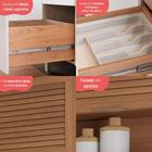 Cozinha Completa Modulada 5 Peças Com Gabinete Pia Multimóvei