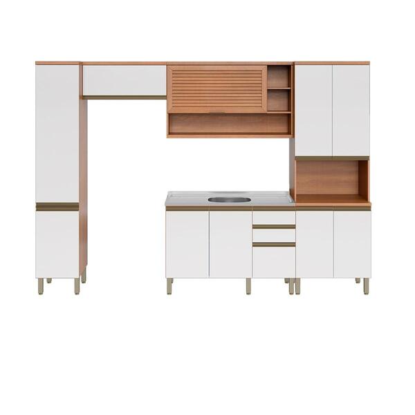 Cozinha Completa Modulada 5 Peças Com Gabinete Pia Multimóvei