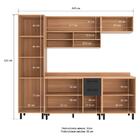 Cozinha Completa Modulada 5 Peças Com Paneleiro Havana Multim