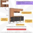 Cozinha Completa Modulada 5 Peças Com Paneleiro Havana Multim