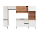 Cozinha Completa Modulada 5 Peças Com Torre Quente E Gabinete