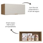 Cozinha Completa Modulada 5 Peças Com Torre Quente Para 2 For