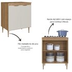 Cozinha Completa Modulada 5 Peças Com Torre Quente Para 2 For