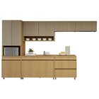 Cozinha Completa Modulada 6 Peças 11 Portas 5 Gavetas 100% Md