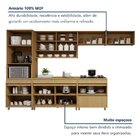 Cozinha Completa Modulada 6 Peças 11 Portas 5 Gavetas 100% Md