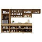 Cozinha Completa Modulada 6 Peças 13 Portas 6 Gavetas 100% Md