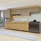Cozinha Completa Modulada 6 Peças 13 Portas 6 Gavetas 100% Md