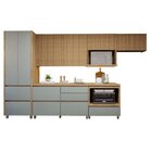 Cozinha Completa Modulada 6 Peças 8 Portas 6 Gavetas Norten V