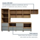 Cozinha Completa Modulada 6 Peças 8 Portas 6 Gavetas Norten V