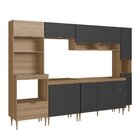 Cozinha Completa Modulada 6 Peças Com Torre Quente Para 2 For