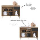 Cozinha Completa Modulada 6 Peças Com Torre Quente Para 2 For