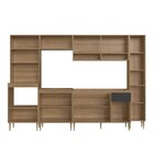 Cozinha Completa Modulada 6 Peças Com Torre Quente Para 2 For