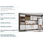 Cozinha Completa Modulada 6 Peças Nicho Forno E Microondas Ar