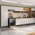 Cozinha Completa Modulada 7 Pçs Com Armário E Balcão De Pia P