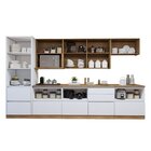 Cozinha Completa Modulada 7 Peças 10 Portas 7 Gavetas Com Rod