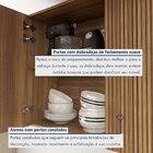 Cozinha Completa Modulada 7 Peças 8 Portas 8 Gavetas Norten V