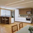 Cozinha Completa Modulada 8 Peças 10 Portas 10 Gavetas Com Ro