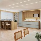 Cozinha Completa Modulada 8 Peças 11 Portas 10 Gavetas Com Ro