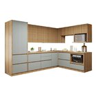 Cozinha Completa Modulada 9 Peças 11 Portas 8 Gavetas Com Rod