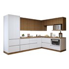 Cozinha Completa Modulada 9 Peças 11 Portas 8 Gavetas Com Rod