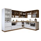 Cozinha Completa Modulada 9 Peças 11 Portas 8 Gavetas Com Rod
