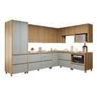 Cozinha Completa Modulada 9 Peças 11 Portas 8 Gavetas Norten