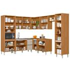 Cozinha Completa Modulada 9 Peças Nature Off White Zolor Shop