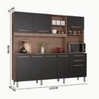 Cozinha Completa Montana Grafite Ibiza Madine