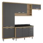 Cozinha Completa Multimóveis Com 5 Peças Sicília 5841 Argila/