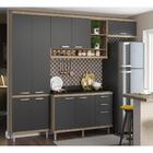 Cozinha Completa Multimóveis Com 5 Peças Sicília 5841 Argila/