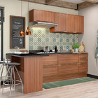 Cozinha Completa Multimóveis Com 6 Peças Calábria 5455r Nogue