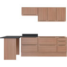 Cozinha Completa Multimóveis Com 6 Peças Calábria 5455r Nogue