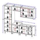 Cozinha Completa Multimóveis Com 6 Peças Sicília 5809 Argila/