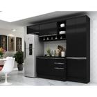 Cozinha Completa Multimóveis Suíça 5195ml Com Balcão 10 Porta